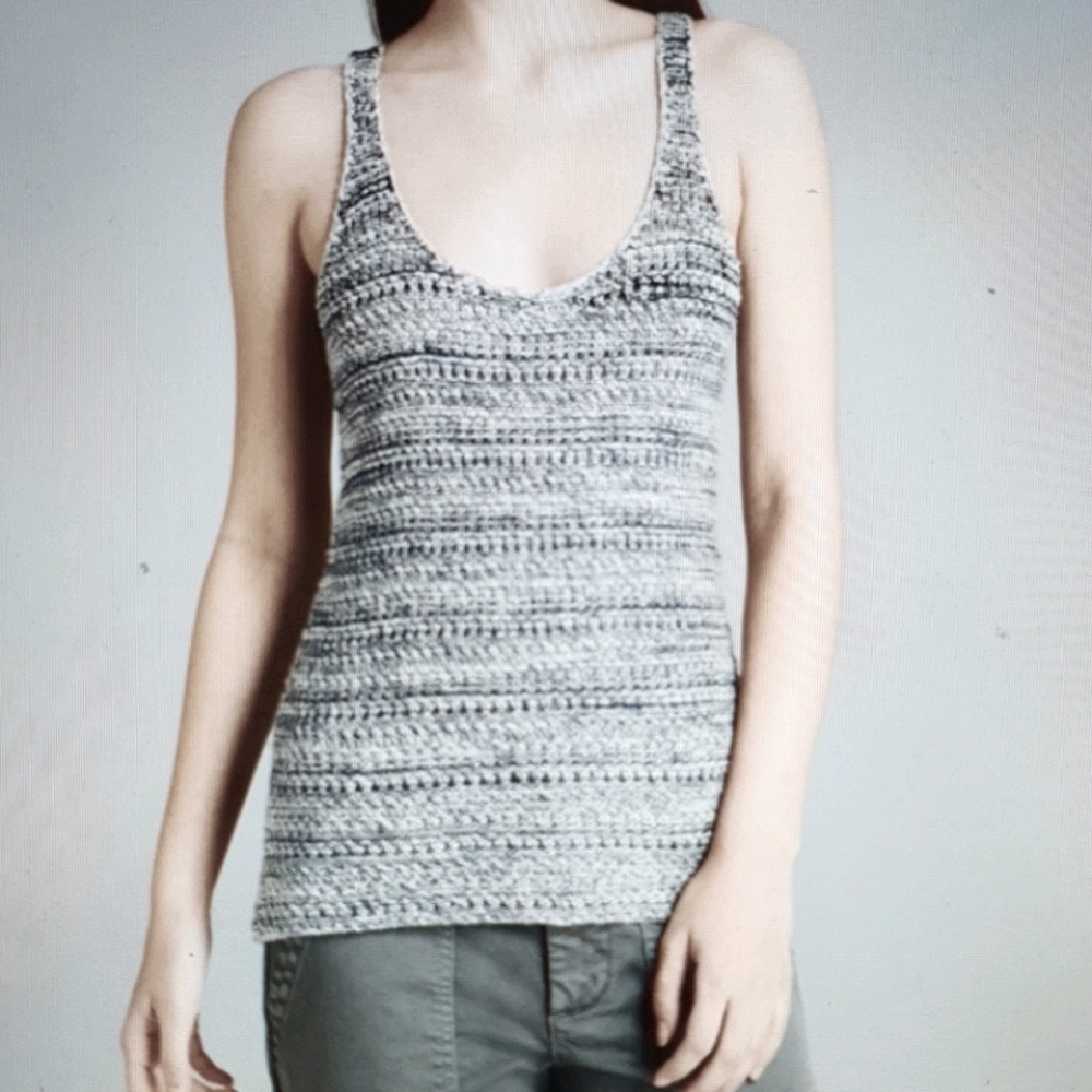 Vince Women's Casual Racerback Knitted Tank Top